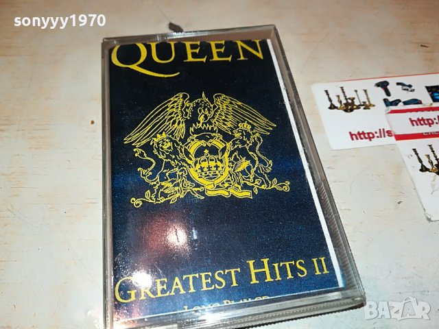 ПОРЪЧАНА-QUEEN GREATEST HITS II 0111222010, снимка 1 - Аудио касети - 38527372