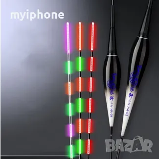 Светеща плувка за нощен риболов 2,6 грама, снимка 2 - Такъми - 48504654