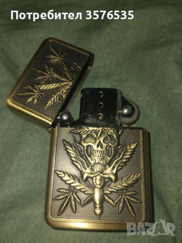 Бензинова запалка Earth Star, снимка 2 - Други ценни предмети - 53460404