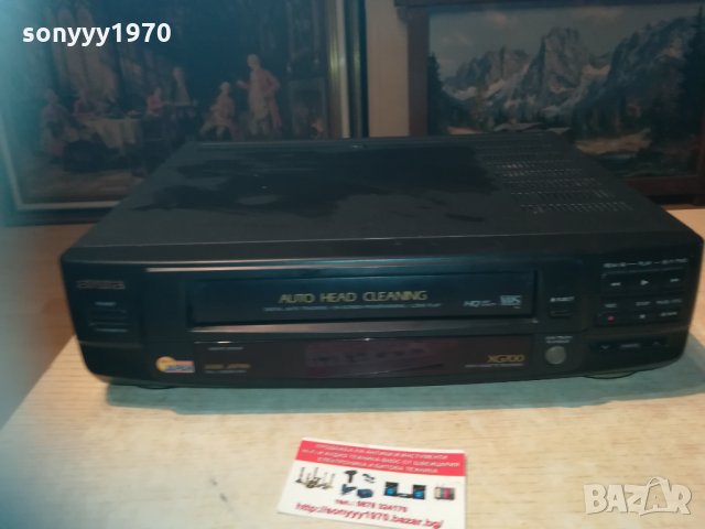 aiwa hv-xg700ker japan video 1903212059, снимка 2 - Плейъри, домашно кино, прожектори - 32226680