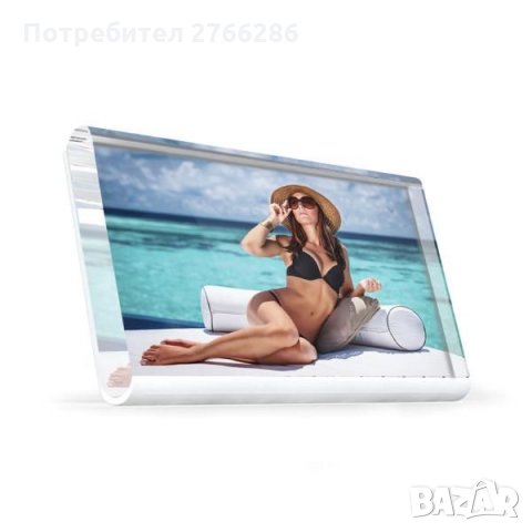 Стъклени/Кристални Фото рамка, снимка 5 - Декорация за дома - 33319592