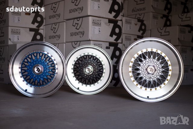 15" Джанти Classic 4X100 4X114.3 7" ET30 VW Golf BMW 3 E21 E30 Honda, снимка 5 - Гуми и джанти - 32233928