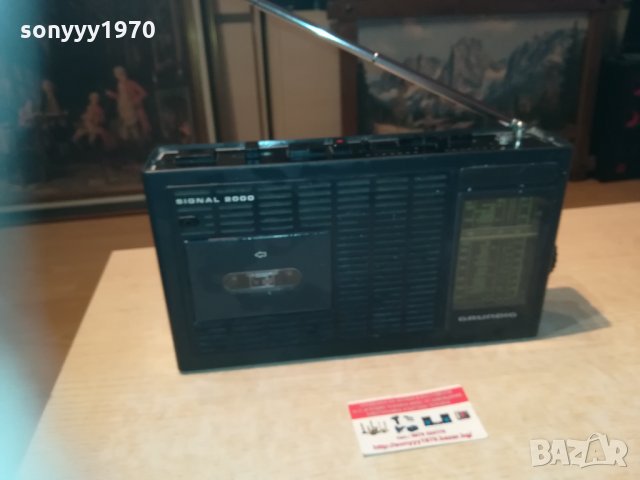 grundig signal 2000 germany 2303210840, снимка 2 - Радиокасетофони, транзистори - 32267527