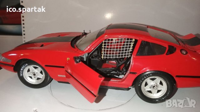 Метални колички 1:18 Ferrari 365 GTB 4 Daytona 1969-2броя, снимка 7 - Колекции - 27207593