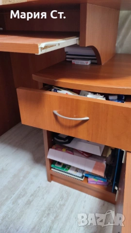 Легло приста 120/190 с подарък матрака, две легла 85/190 и бюро, снимка 12 - Спални и легла - 53441781