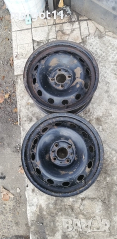 2бр железни джанти 4*100 Ц О5 7.1