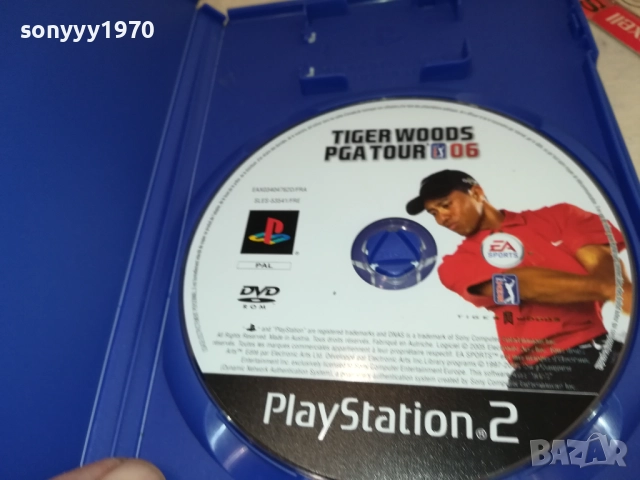 SONY PS2 GAME-TIGER WOODS PGA TOUR 06 2511251508, снимка 6 - Игри за PlayStation - 52536872