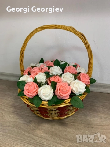 цветя изработени с глицеринов ароматен сапун , снимка 8 - Други - 51962008