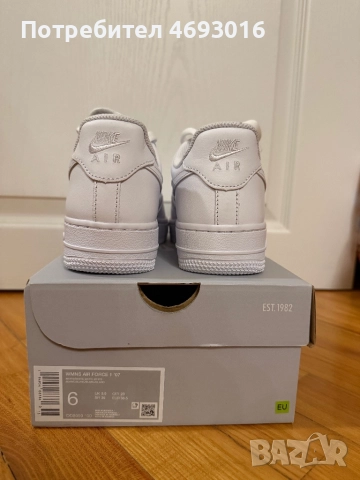 Бели маратонки Air Force 1, снимка 3 - Маратонки - 52906459