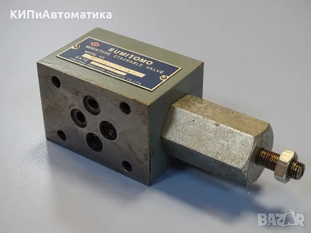 хидравличен клапан SUMITOMO MPA-70-10 miniature stackable valve, снимка 4 - Резервни части за машини - 48767134
