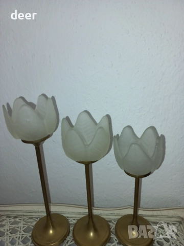 Свещници, снимка 5 - Декорация за дома - 51797089