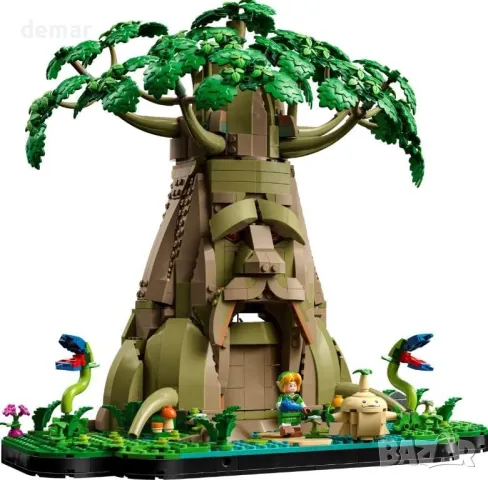 LEGO Легендата за Зелда, Страхотно дърво Деку 2 в 1, 77092, 2500 части, снимка 4 - Колекции - 48824383