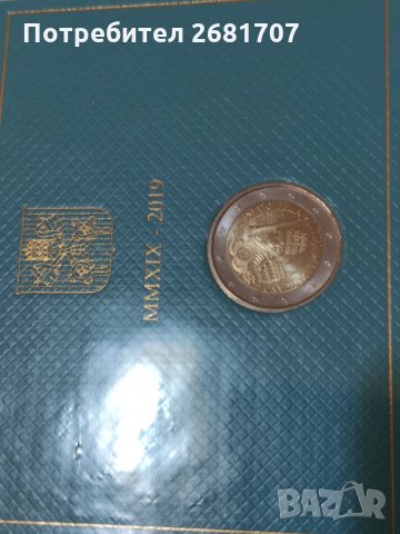 2 Euro Vatican 2019 г., снимка 2 - Нумизматика и бонистика - 35551947