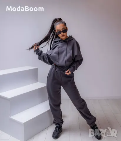 Спортен дамски комплект от две части , снимка 3 - Спортни екипи - 47588473