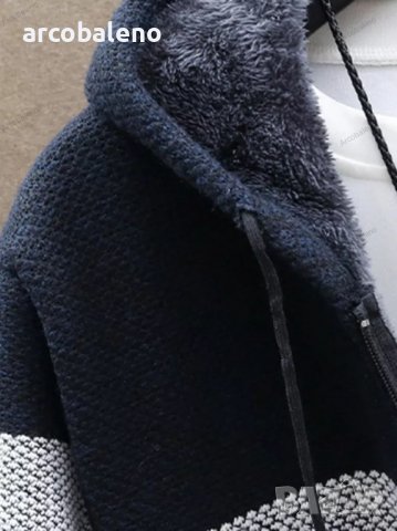 Мъжко есенно-зимно яке с качулка, 5цвята  , снимка 14 - Якета - 39241374