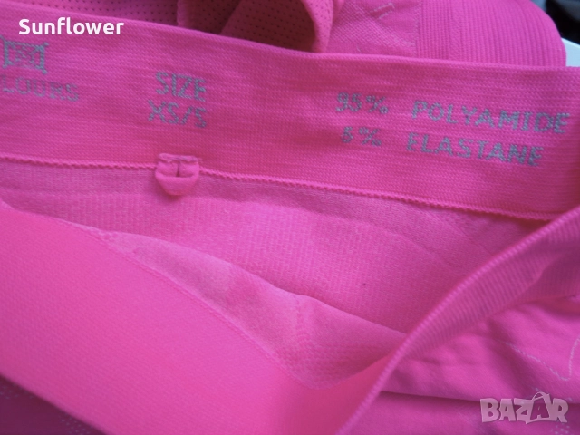 Розов спортен комплект топ и клин Kari Traa XS - S  Топът е в размер S, а клинът XS –S , снимка 7 - Спортни екипи - 51870238