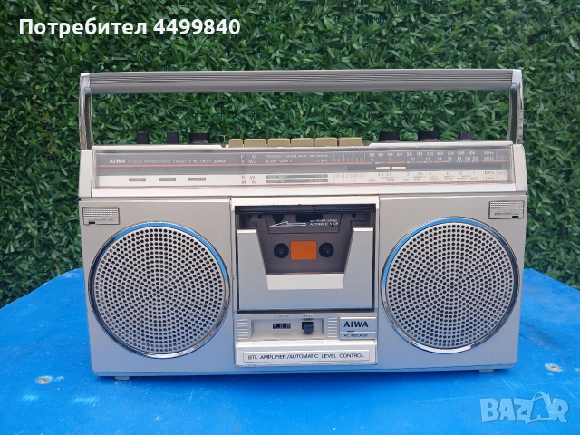 ПРОДАВАМ КАСЕТОФОН ( AIWA CS-220) 