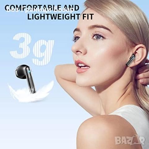 Нови Безжични Bluetooth 5.3 слушалки HiFi стерео IP7 водоустойчиви с кутия за зареждане, снимка 7 - Bluetooth слушалки - 52119645