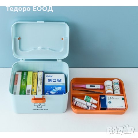 Домашна аптечка/ Кутия за съхранение на лекарства, снимка 4 - Други стоки за дома - 43900942