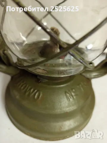 Германски газен фенер "Фрово 75", снимка 3 - Антикварни и старинни предмети - 50220488