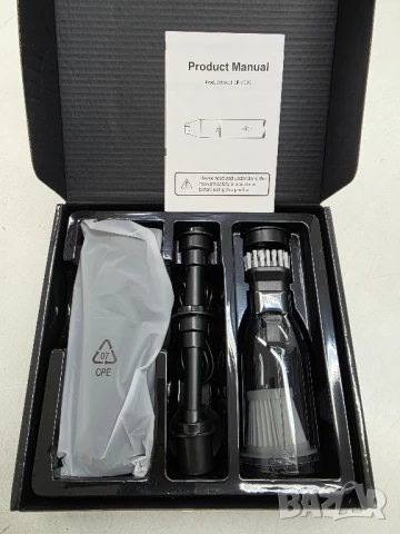 4в1 мини акумулаторна прахосмукачка + електрически духалка за прах + въздушна помпа. Jeebel, снимка 10 - Прахосмукачки - 51257343