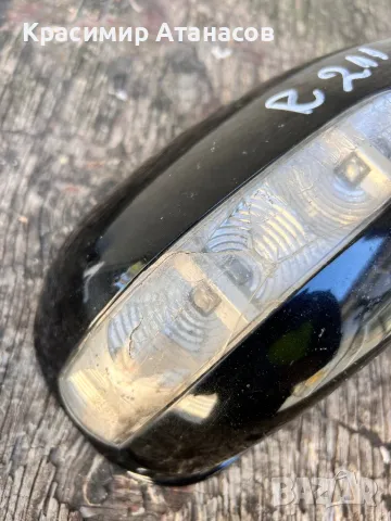 Странично огледало дясно за Мерцедес Е-класа W211 със забележка.2002-2005г, снимка 7 - Части - 47755163