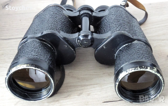 Съветски бинокъл БПВ1 7х50 ЗОМЗ, снимка 5 - Други ценни предмети - 48148708