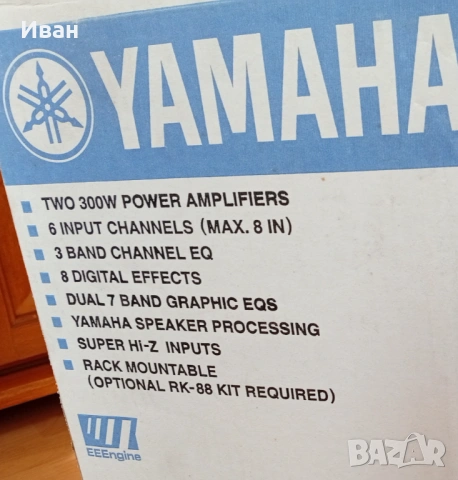 Yamaha EMX 66m, снимка 9 - Ресийвъри, усилватели, смесителни пултове - 53534181