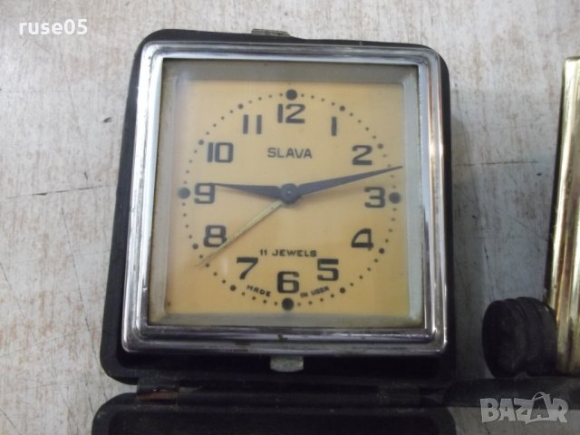 Лот от 3бр. будилника и 1бр. ръчен дамски часовник-съветски, снимка 2 - Други - 28630093