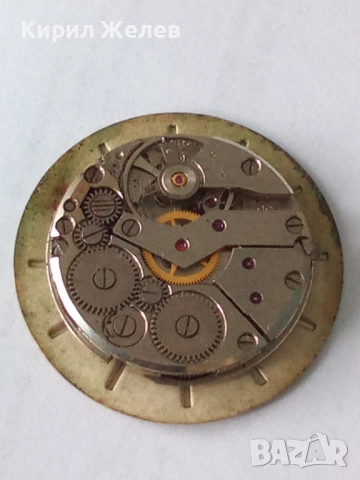 Механизъм с циферблат от стар ръчен часовник 52122, снимка 4 - Мъжки - 52264212