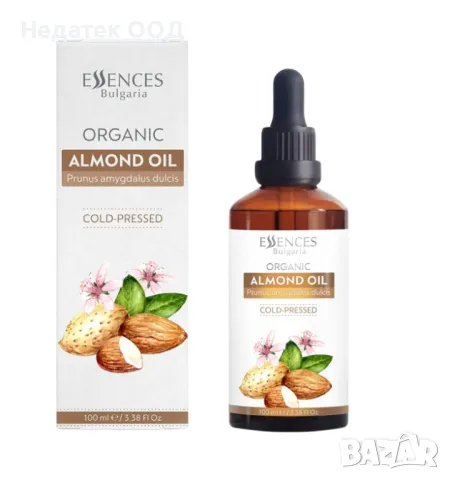  Натурално биологично масло 100% Бадем, 100мл