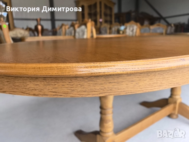 Разтегателна трапезна маса , снимка 5 - Маси - 51714425