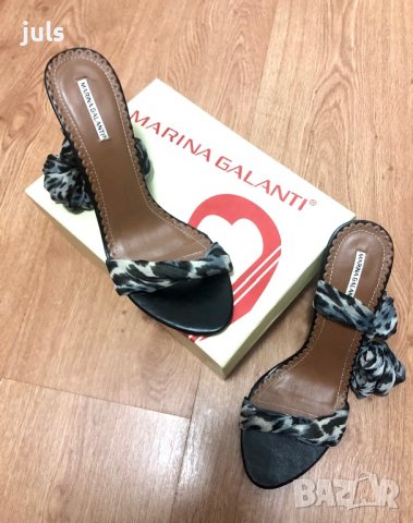 Страхотни сандали на ток 40 номер Marina Galanti, снимка 4 - Дамски обувки на ток - 37540005