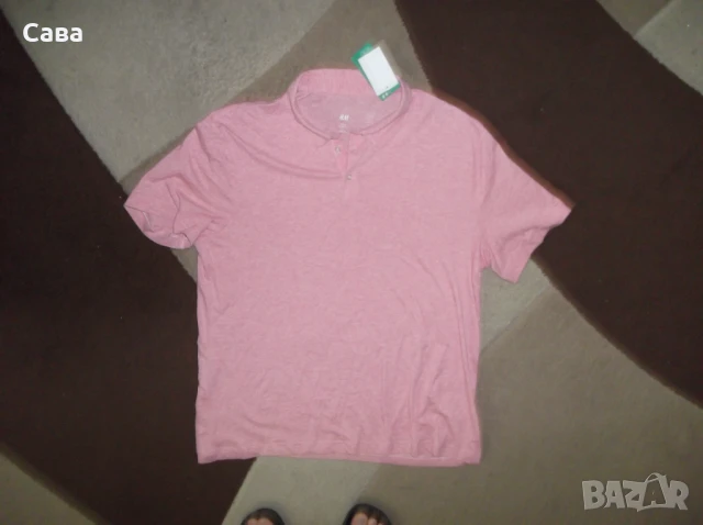 Блуза H&M  мъжка,ХЛ, снимка 2 - Тениски - 50760416