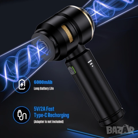 Преносима Мощна Мини Прахосмукачка 4-в-1 20000PA - Компресор, Прахосмукачка, Въздушна Помпа!, снимка 10 - Прахосмукачки - 51433646