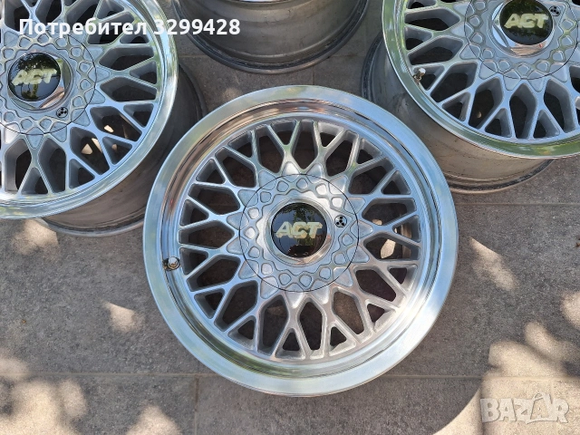 Алуминиеви джанти Ronal ATC 15" 4х100, снимка 3 - Гуми и джанти - 53437583