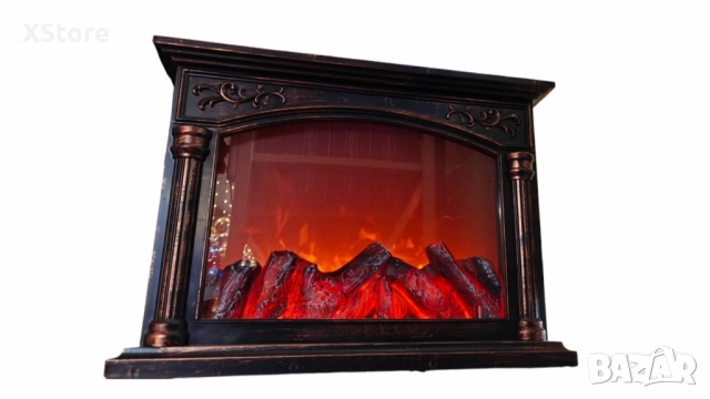 Декоративна коледна камина - уют и празнично настроение във всеки дом, снимка 2 - Декорация за дома - 52437811