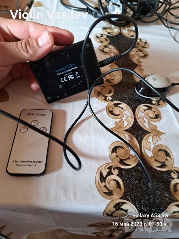 HDMI Switcher DeleyCon, снимка 2 - Друга електроника - 40717439