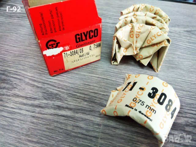 71-3084/5 075**NEU**GLYCO**VAG**БИЕЛНИ ЛАГЕРИ К-Т*, снимка 2 - Части - 33104131