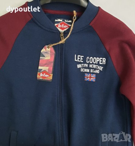 Lee Cooper - Мъжко спортно горнище,  размер - S., снимка 4 - Спортни дрехи, екипи - 39605125