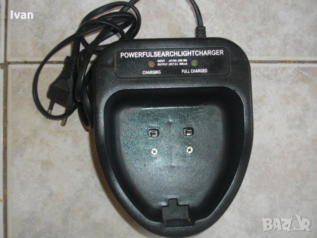 Зарядно 7,2 Волта-Рower Fur Seach Light Charder-Отлично-Голямо, снимка 2 - Други инструменти - 33403838