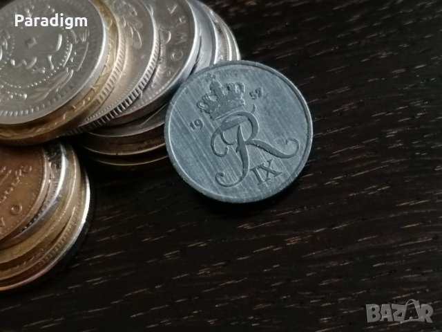 Монета - Дания - 2 оре | 1957г., снимка 2 - Нумизматика и бонистика - 28832215