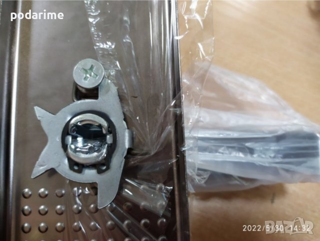 Дръжки за китайска входна врата - 68 мм междуцентрие, модел 1, снимка 2 - Входни врати - 36922097