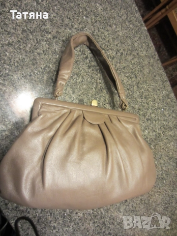  ЧАНТА -  ЕСТЕСТВЕНА КОЖА - ИТАЛИЯ; РАНИЦА И ПОРТЕЙЛ  -  ИНДИЯ   , снимка 12 - Чанти - 22385884