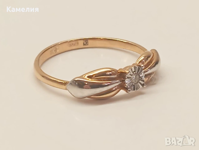 Руско злато , снимка 2 - Пръстени - 53520957