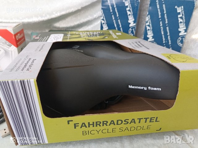 седалка ГЕЛ УДОБНА нова за колело,велоергометър,велосипед от MEMORY FOAM,мемори пяна,широка седалка , снимка 10 - Части за велосипеди - 43803733