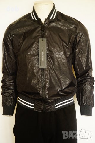 Ново двулицево яке Replay Chest Logo Bomber Reversible design, снимка 4 - Якета - 27204126