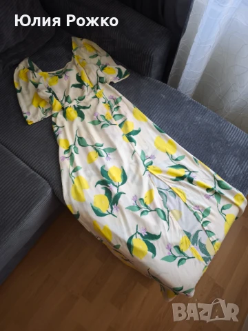 Дълга рокля 100% вискоза