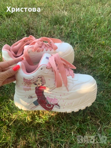 Bershka Naruto маратонки, снимка 2 - Маратонки - 50981139