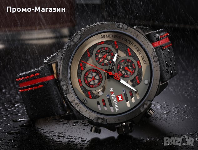 Мъжки часовник NaviForce NF9110 BRB., снимка 9 - Мъжки - 34801525
